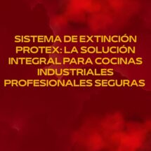 Sistema de Extinción PROTEX: La Solución Integral para Cocinas Industriales Profesionales Seguras