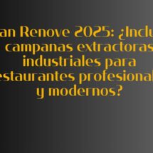 para restaurantes profesionales y modernos?