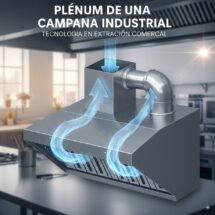 Plénum de una campana extractora industrial: qué es, cuándo se necesita y ventajas reales para hostelería moderna