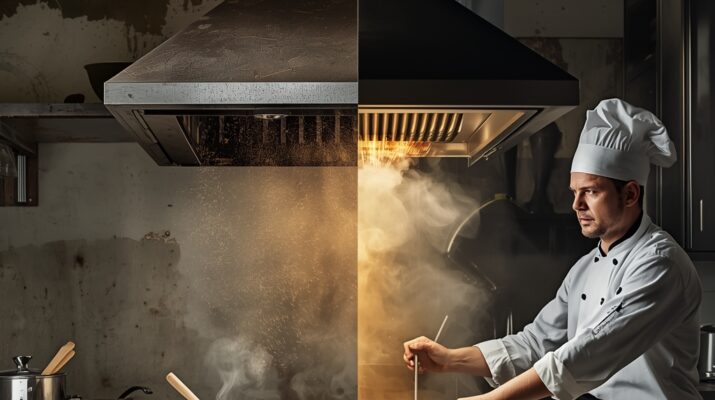 Mi bar necesita una nueva campana extractora: ¿elegir con extinción automática?