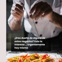 ¿Eres dueño de alguno de estos negocios? Esto te interesa … urgentemente hoy mismo
