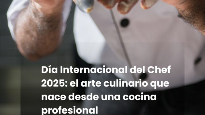 Día Internacional del Chef 2025: el arte culinario que nace desde una cocina profesional