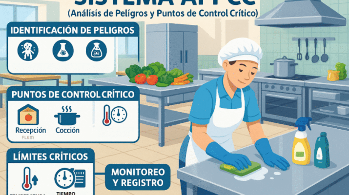 Seguridad alimentaria en colegios: la importancia del sistema APPCC