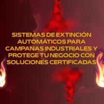 Sistemas de extinción automáticos para campanas industriales y protege tu negocio con soluciones certificadas. Seguridad esencial en cocinas industriales.