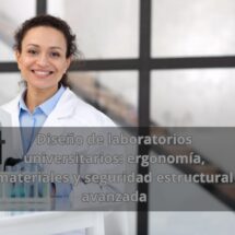 Diseño de laboratorios universitarios: ergonomía, materiales y seguridad estructural avanzada