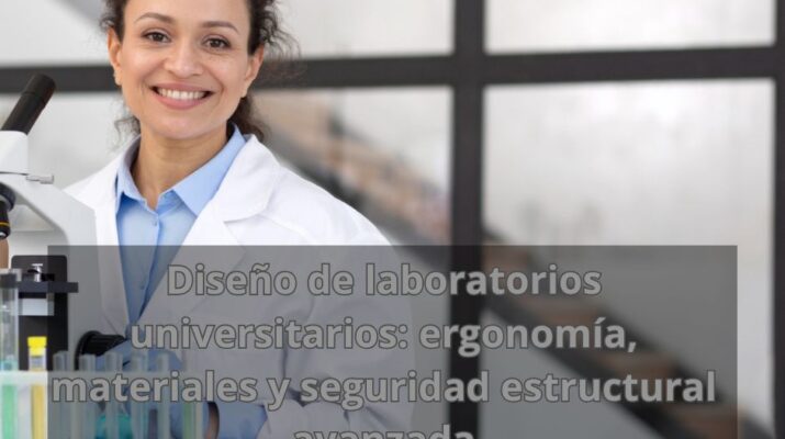 Diseño de laboratorios universitarios: ergonomía, materiales y seguridad estructural avanzada