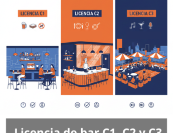 Licencia de bar C1, C2 y C3. Guía avanzada para comprender y gestionar correctamente las licencias de actividad en hostelería.