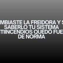 Cambiaste la freidora y sin saberlo tu sistema antiincendios quedó fuera de norma. RD 164/2025: la actualización que redefine la seguridad