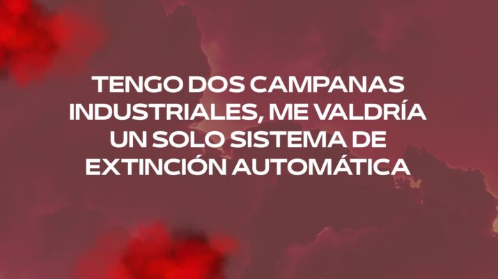 Tengo dos campanas industriales, me valdría un solo sistema de extinción automática. Normativa española y claves para proteger correctamente una cocina profesional.
