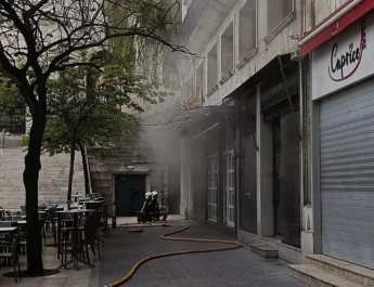 Incendio en cocina de bar en Santander genera alarma junto a la catedral: intervención urgente