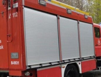 Trabajador resulta intoxicado tras un incendio en la cocina de un bar de San Adrián