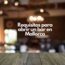 abrir un bar en Mallorca