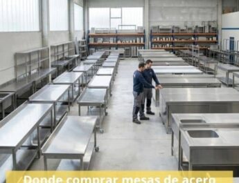 Donde comprar mesas de acero inoxidable en Lugo