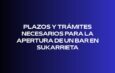 Plazos y trámites necesarios para la apertura de un bar en Sukarrieta
