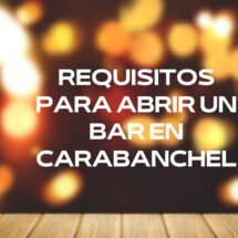Requisitos para abrir un bar en Carabanchel