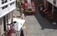 Un incendio originado en la parrilla fuerza el desalojo total de un restaurante céntrico en Lugo
