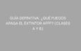 extintor AFFF