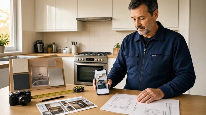 Cómo pedir presupuesto para la protección de tu cocina: La lista de datos, fotos y medidas necesarias
