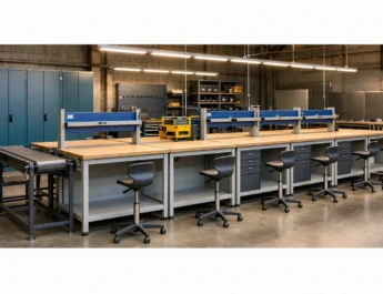Mobiliario esencial para diseñar una línea de trabajo eficiente en cocinas profesionales